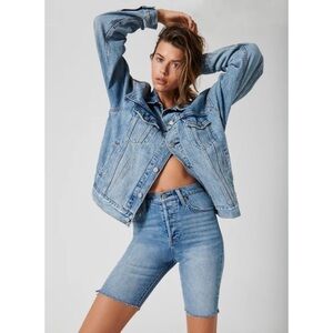 DENIM FORUM ARITZIA yoko hi rise bermuda short